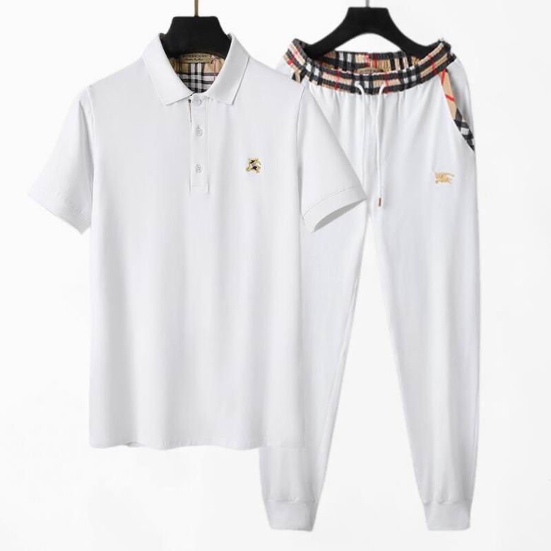 men Burberry suits set-018